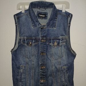 Woman's  denim vest